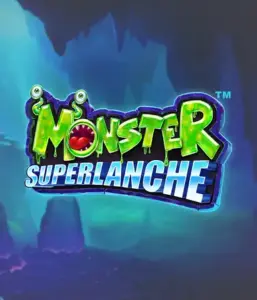 Dive into the eerie depths with the Monster Superlanche game by Pragmatic Play, highlighting a bright and whimsical monster logo set against a misty cave background. This graphic conveys the fun and excitement of a monster-themed game, perfect for players who love fantasy, providing a captivating gaming experience. 