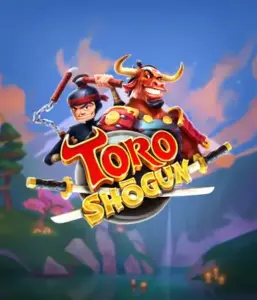 Dive into the dynamic world of Toro Shogun slot by ELK Studios, featuring a fearless samurai and a playful red bull joining forces on an adventure. This graphic depicts the blend of animation-style Japanese adventure, set against a picturesque forest backdrop. Great for fans of Japanese-inspired slots, offering a captivating adventure.